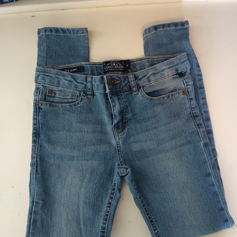 Lucky Brand Girl's Light Blue Skinny Jeans